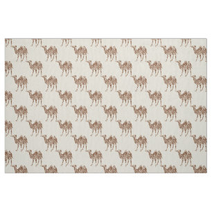 Beige camel tyg