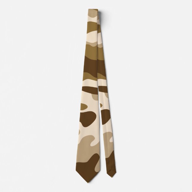 Beige camouflage mönster slips (Framsida)