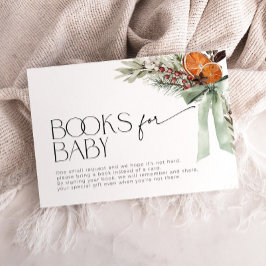 Beige Coquette jul Bow Bokar för babyskor Tilläggskort