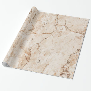 Beige Cream Marble Presentpapper