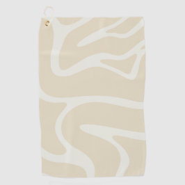 Beige Cream Simple Organic Pattern