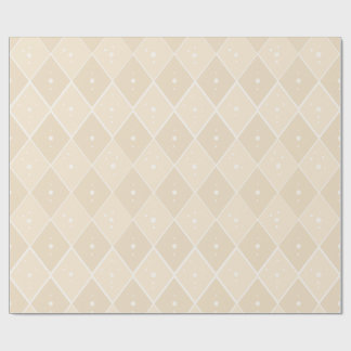 Beige diamant modern skandinavisk minimalistisk pr presentpapper