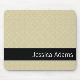 Beige Diamonds Mönster Modern Professionell Musmatta