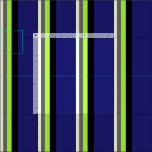 Beige, Dim Grått, Ljust grönt, svart, Midnight Blu Tyg