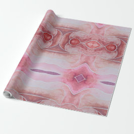 Beige Earth Toning Diamond Watercolor Hand-Payed Presentpapper