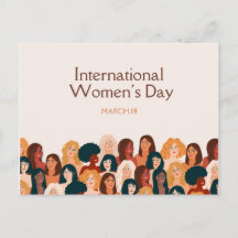 Beige Elegant Internationell kvinnodagen 2025