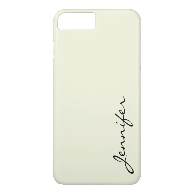 Beige färg bakgrund Case-Mate iPhone skal (Baksida)