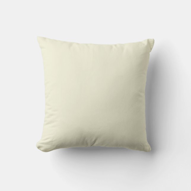 Beige färg bakgrund kudde (Framsida)