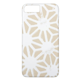 Beige geometric mönster