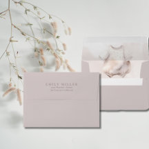 Beige Girl Baby Shower