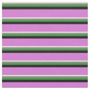 Beige, Grått, Forest Grönt, Black och Orchid Tyg