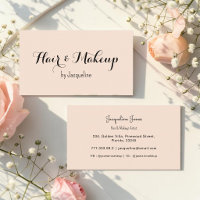 Beige Hår Makeup Skönhetssalong Enkel