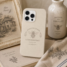 Beige Honeybi Fransk Landsbygård Vintage Rustik