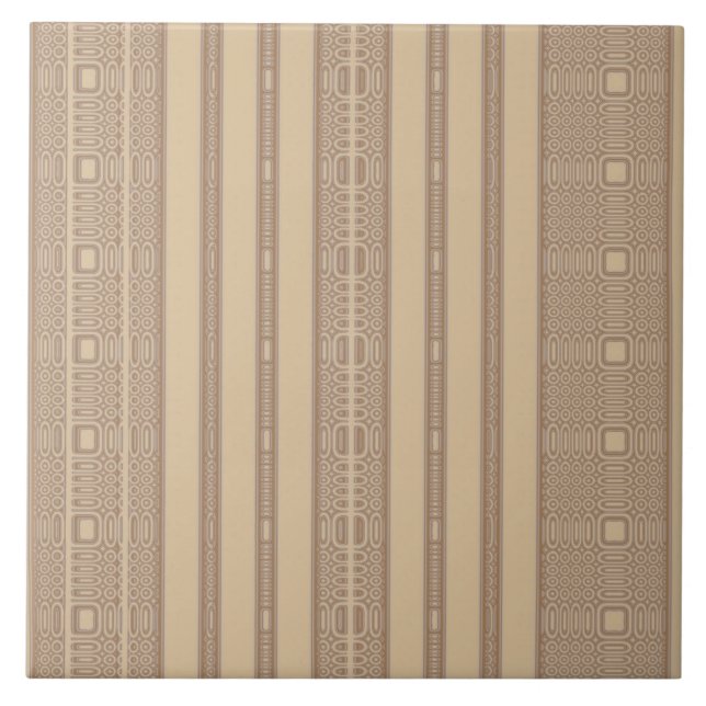Beige Irregelbunden Rand Tile Kakelplatta (Framsidan)
