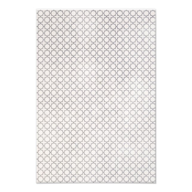 Beige Islamic geometric mönster Fototryck (Framsidan)