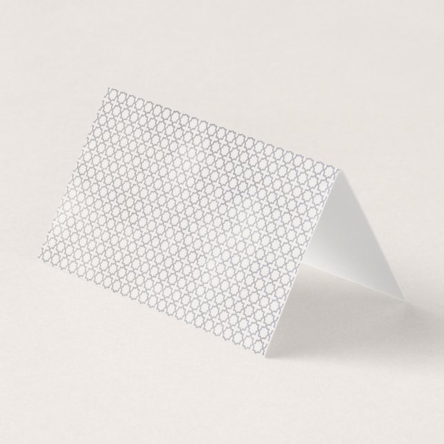 Beige Islamic geometric mönster Kort (Framsida)