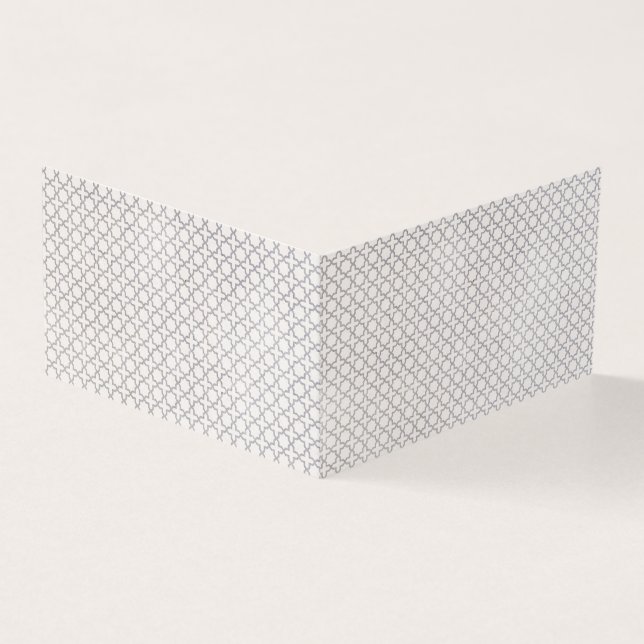 Beige Islamic geometric mönster Kort (Utsida)