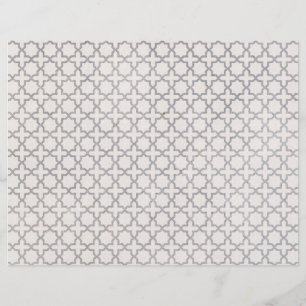Beige Islamic geometric mönster Reklamblad
