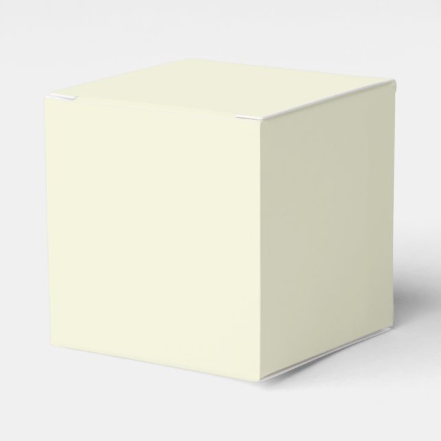 Beige Klassisk Förmånslåda Presentaskar (Framsidan Sidan)