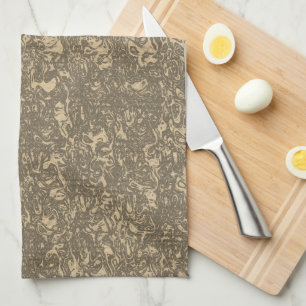 Beige Kökshandduk