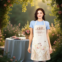 Beige kräm vattenfärgsblommor rosa boho