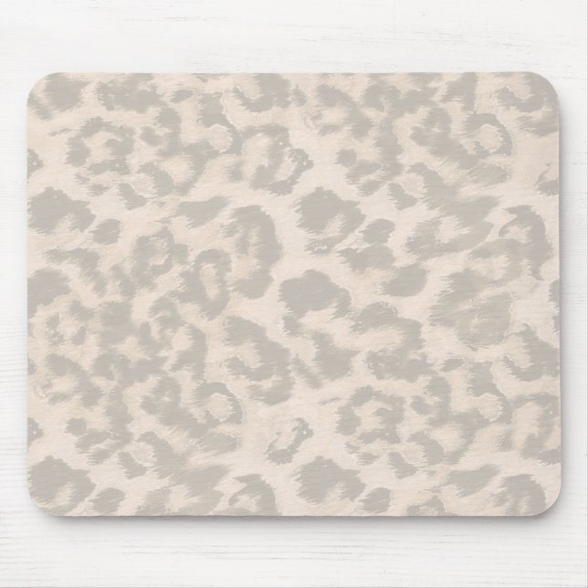 Beige leopard print. musmatta (Framsidan)