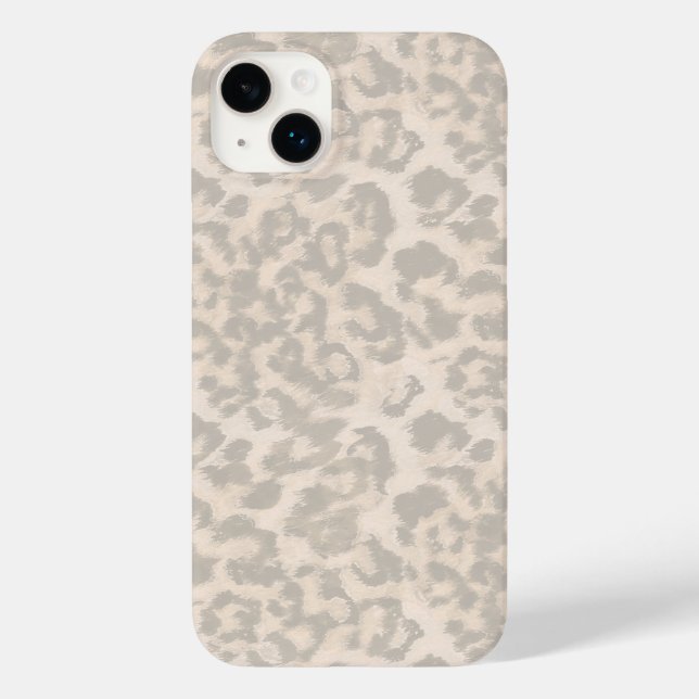 Beige leopardtryck. (Baksida)