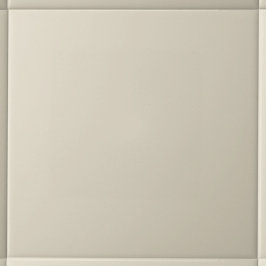 Beige Linen Solid Färg för köksstrummet Kakelplatta