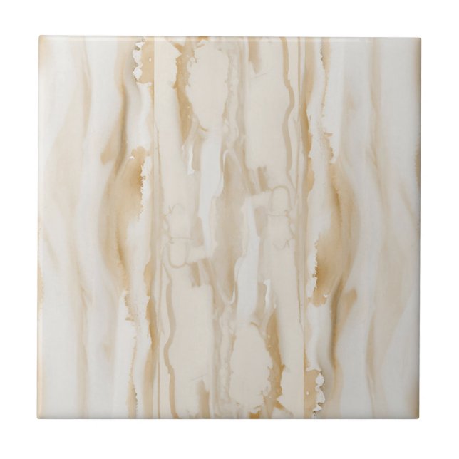 Beige Marble 3 Stones Ceramic Tile Kakelplatta (Framsidan)