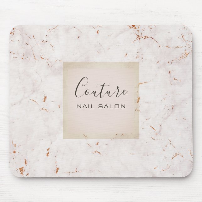 Beige Marble Classic Musmatta (Framsidan)