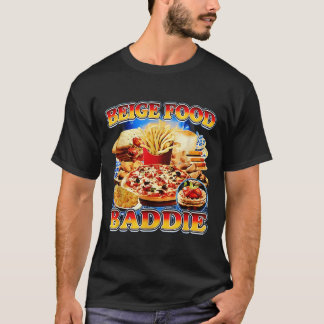 Beige mat Baddie T Shirt