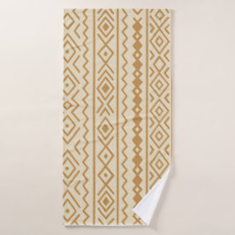 Beige Modern Bohemian Towel