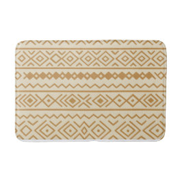 Beige Modern Boho Bath Mat Badrumsmatta