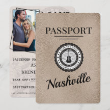 Beige Nashville-pass Spara datum