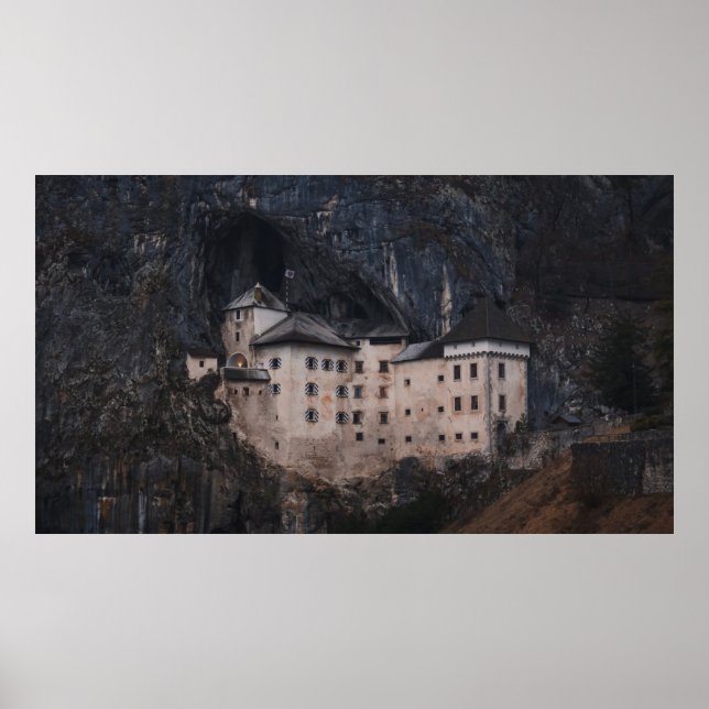BEIGE OCH BLACK CONRETE HUS POSTER (Framsidan)
