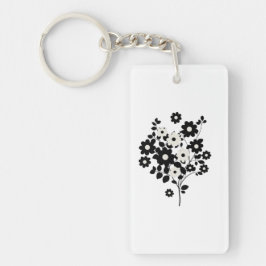 Beige och Black Flowers