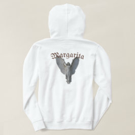 Beige och Brun Minimalistisk Hoodie