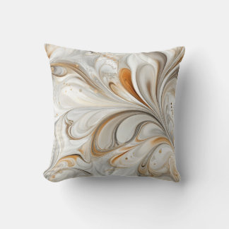 Beige och Guld Marble Decorative Dekorativ kudde