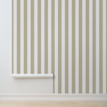 Beige Och Khaki Ränder - Boho Jordnära Vibrationer