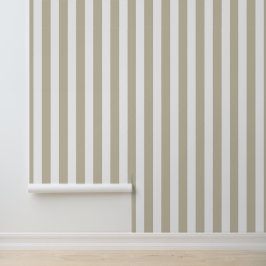 Beige Och Khaki Ränder - Boho Jordnära Vibrationer
