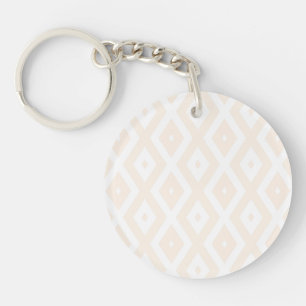 Beige och vit diamant mönster