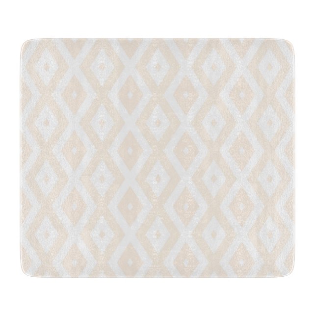 Beige och vit diamant mönster (Framsidan)