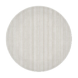 Beige och White Ticking Rand