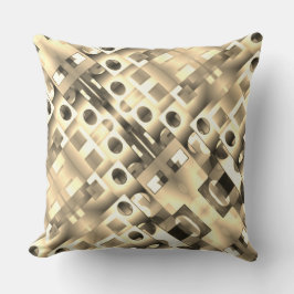 Beige-övertoning för fyrkanter och rektanglar med kudde