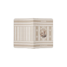 Beige Pet Photo romantic stilized blommigt damask