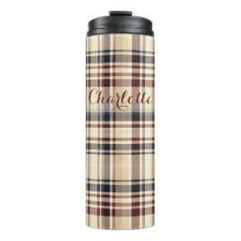 Beige Play Classic Checkered Mönster
