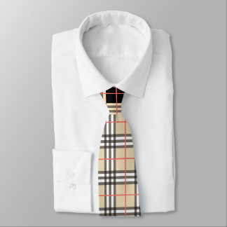 Beige Play Tartan Checkered Mönster Play Mönster Slips