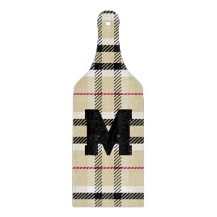 Beige Preppy Play Mode Monogram Personlig