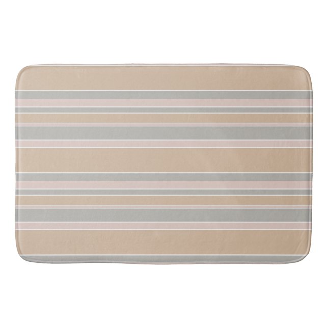 Beige rand badrumsmatta (Framsidan)
