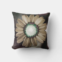 Beige Rustic Daisy Dekorativ kudde